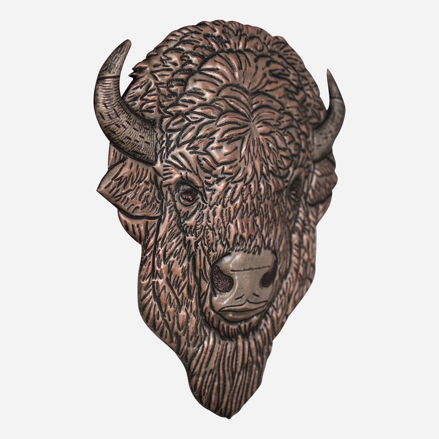 Bison Head Wall Art