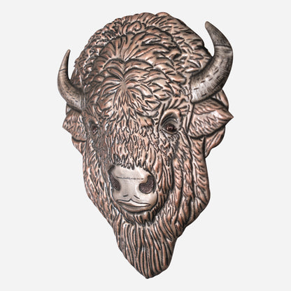 Bison Head Wall Art