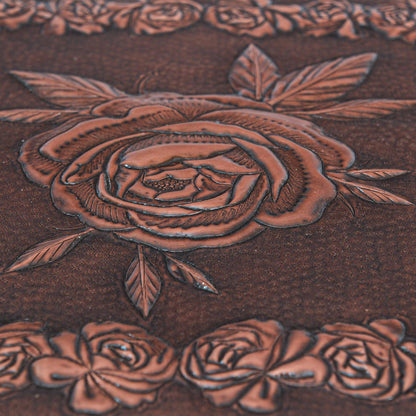 Roses Copper Kitchen Backsplash Tile