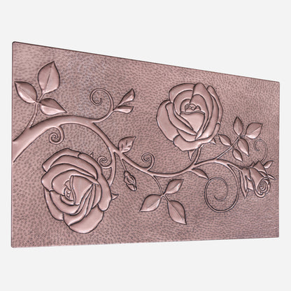 Copper Kitchen Backsplash (Rose Branch)