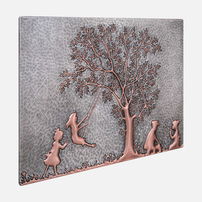 Swinging Children Copper Backsplash Tile