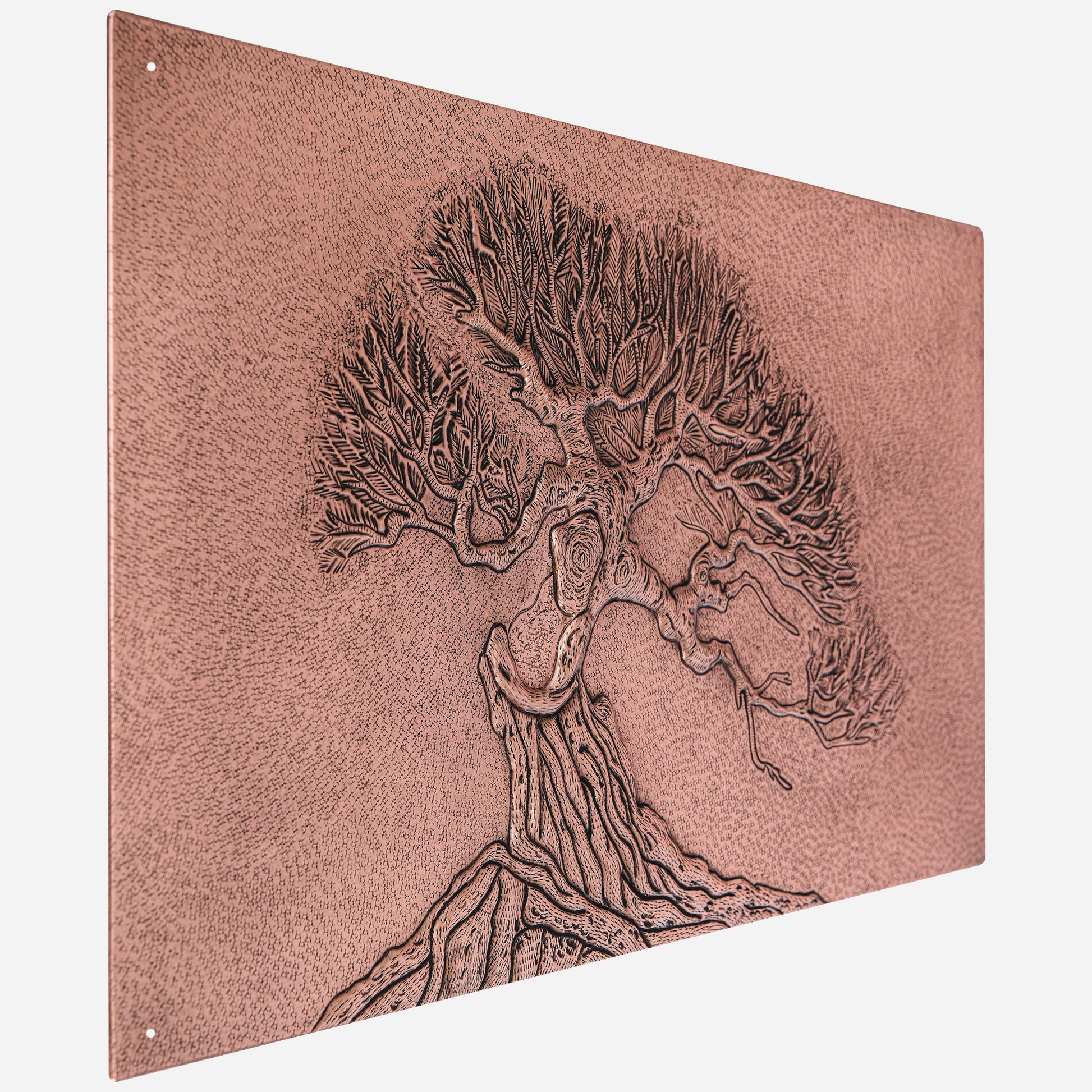 Bonsai Tree Copper Kitchen Backsplash - Natuross