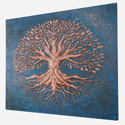 Tree of Knowledge Copper Kitchen Backsplash Tile