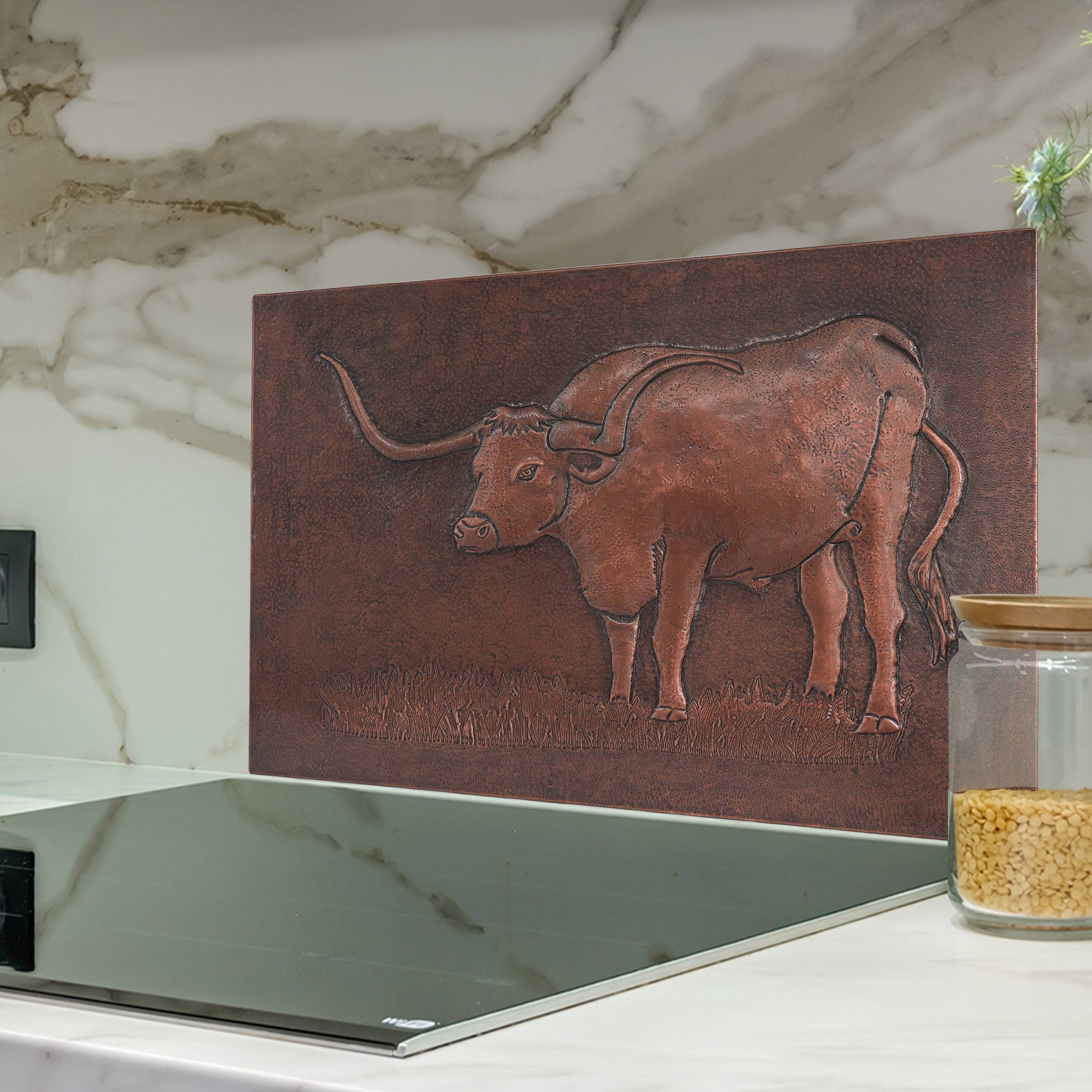 Bull Copper Kitchen Backsplash - Natuross