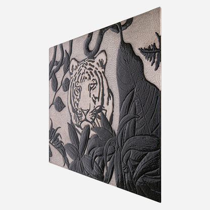 Tiger Scene Copper Kitchen Backsplash