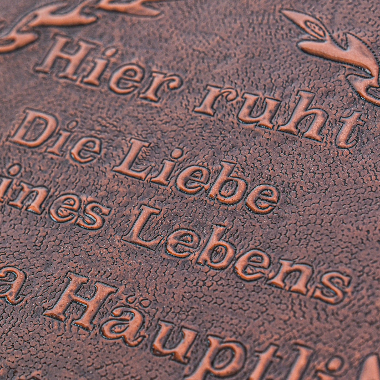 Copper Memorial Signage