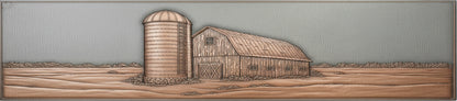 Countryside Silo & Barn Copper Kitchen Backsplash