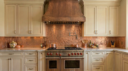 Bear & Forest Copper Backsplash