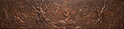 Custom Copper Kitchen Backsplash & Architectural Panels | Your Design, Your Size