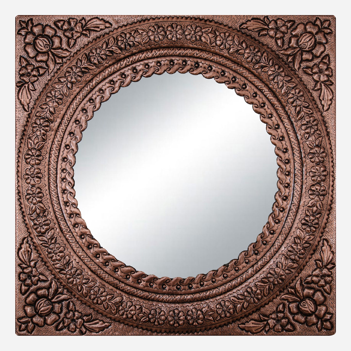 Copper Mirror 23.7x23.7"