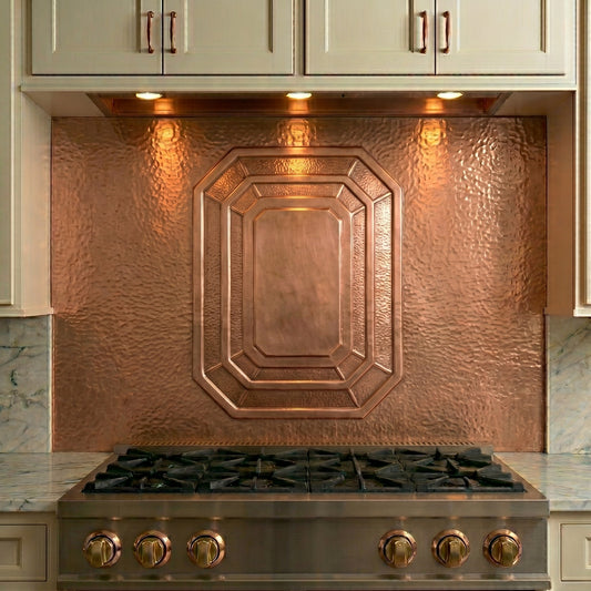 Birthstone Copper Backsplash