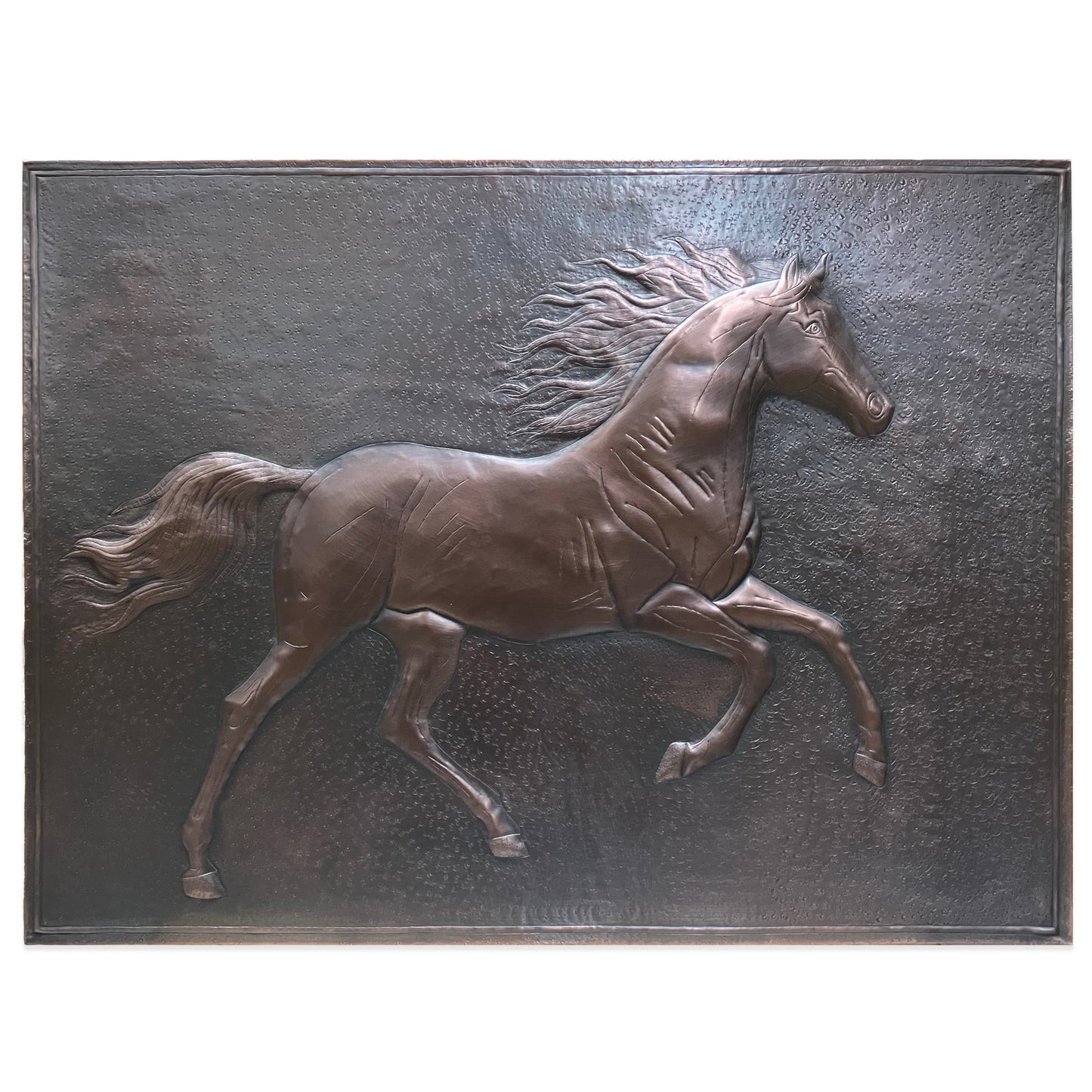 Running Horse Copper Backsplash