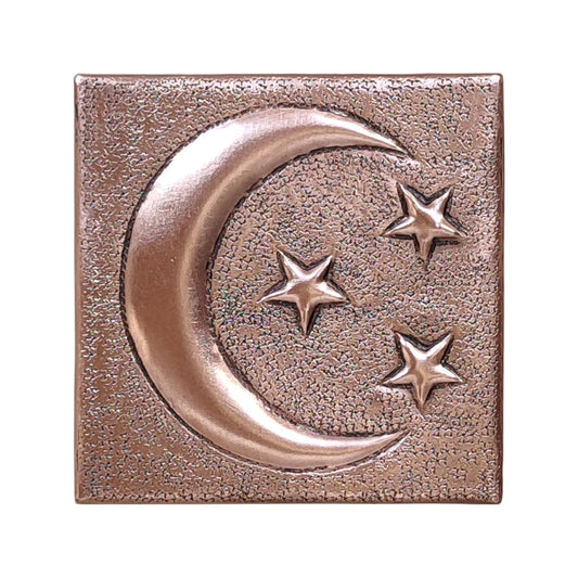 6x6 Copper Backsplash Tile | Handmade Kitchen Tiles