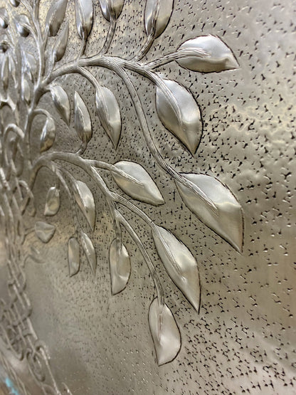 Gray Tree of Life Copper Backsplash