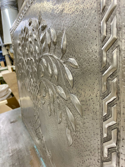 Gray Tree of Life Copper Backsplash