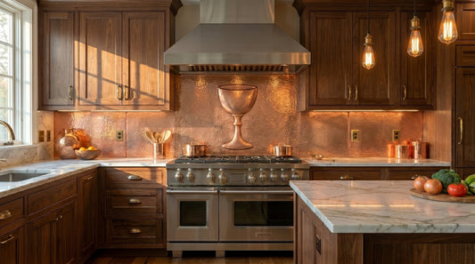 Chalice Copper Backsplash