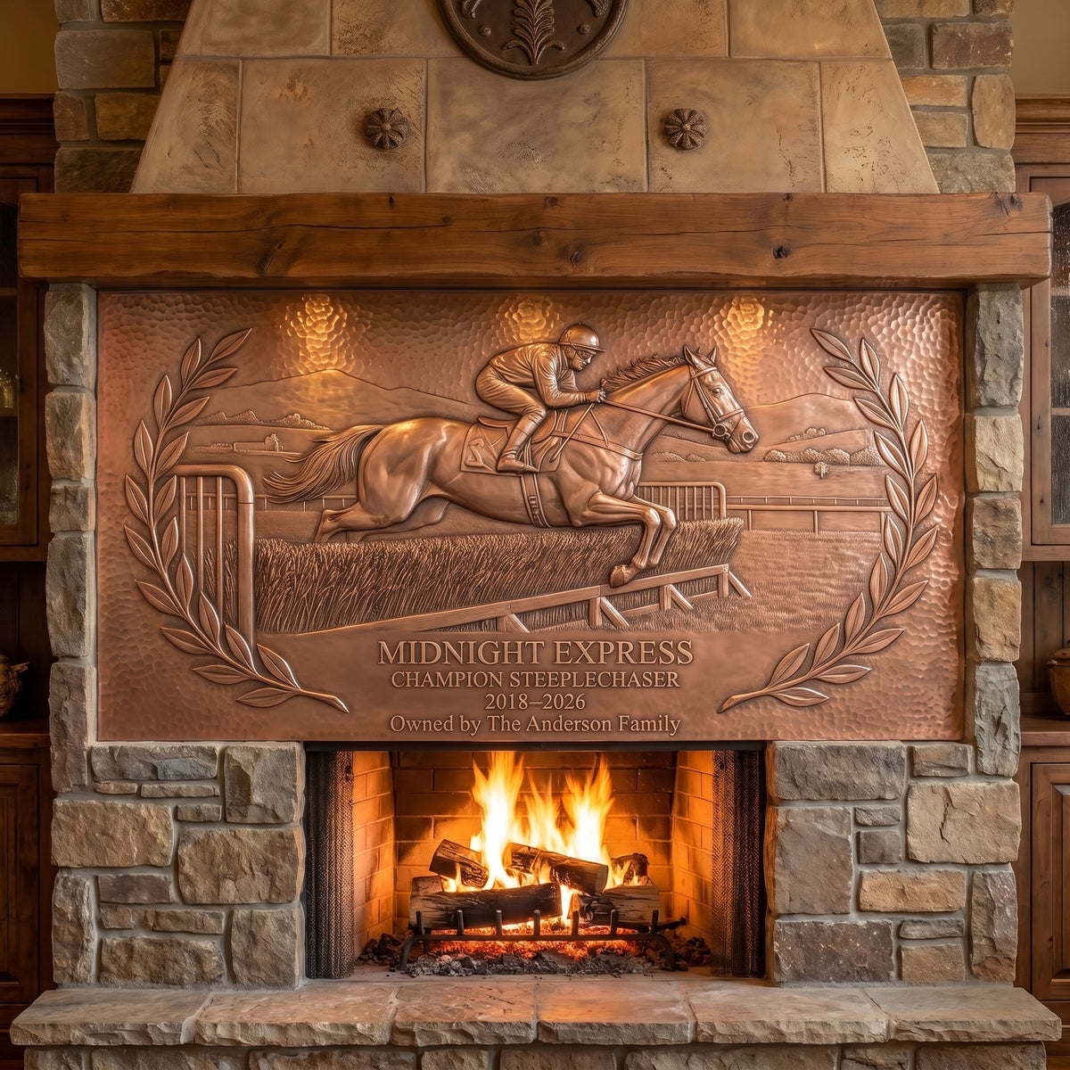 Horse Copper Wall Art — Portraits, Plaques & Signs