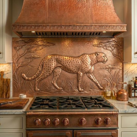 Cheetah Copper Panel