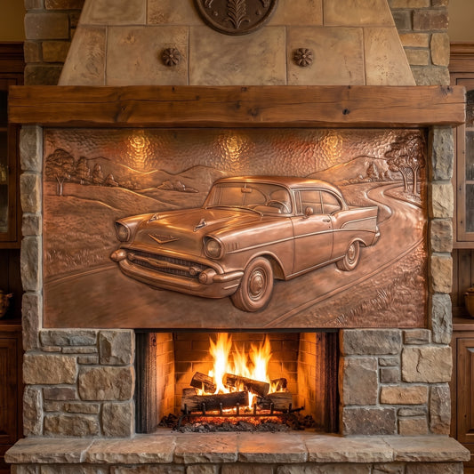 Classic Car Copper Panel