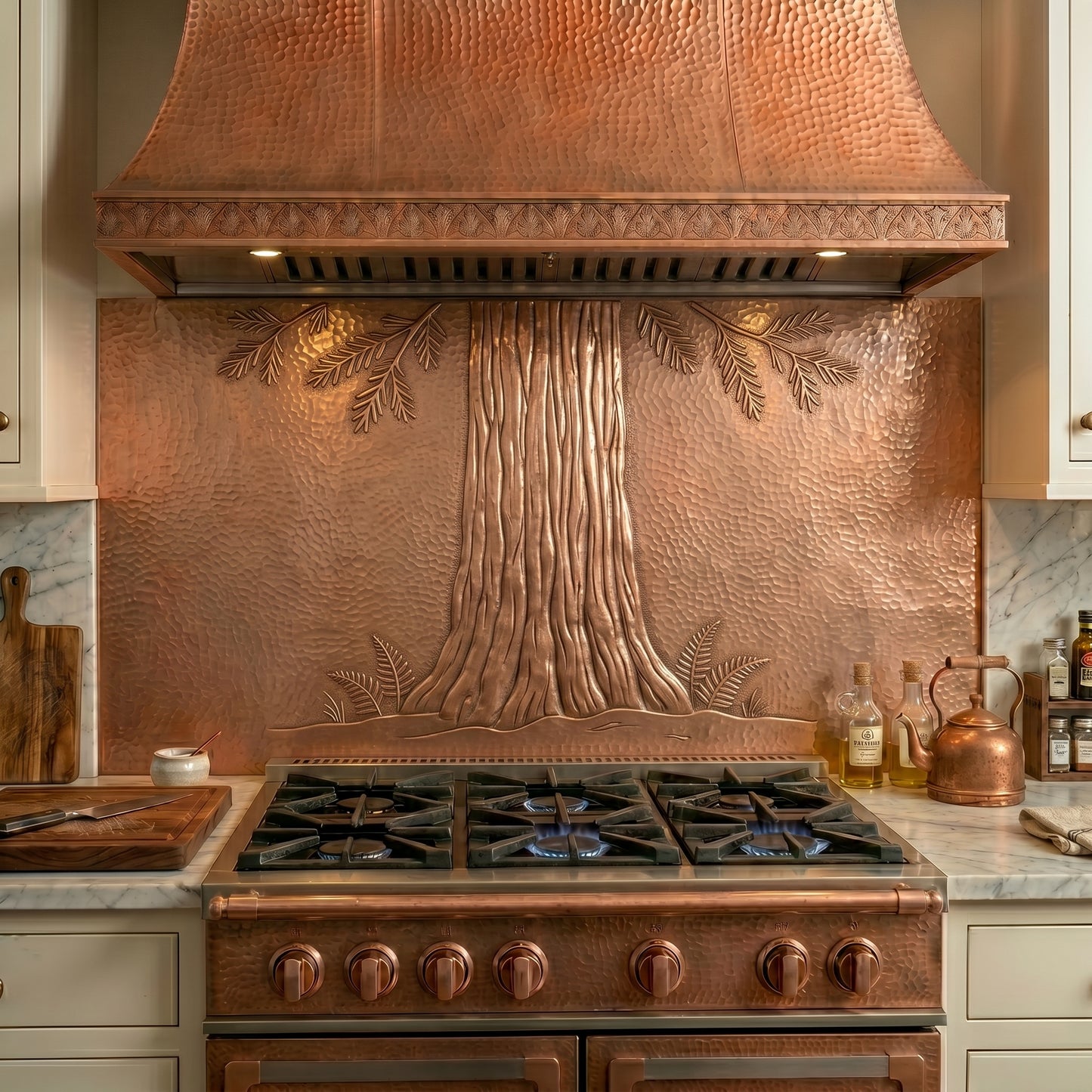 Coast Redwood Tree Copper Panel