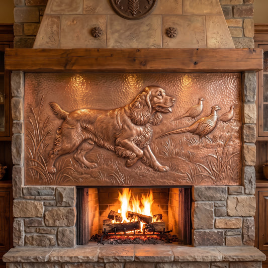 Cocker Spaniel Copper Panel