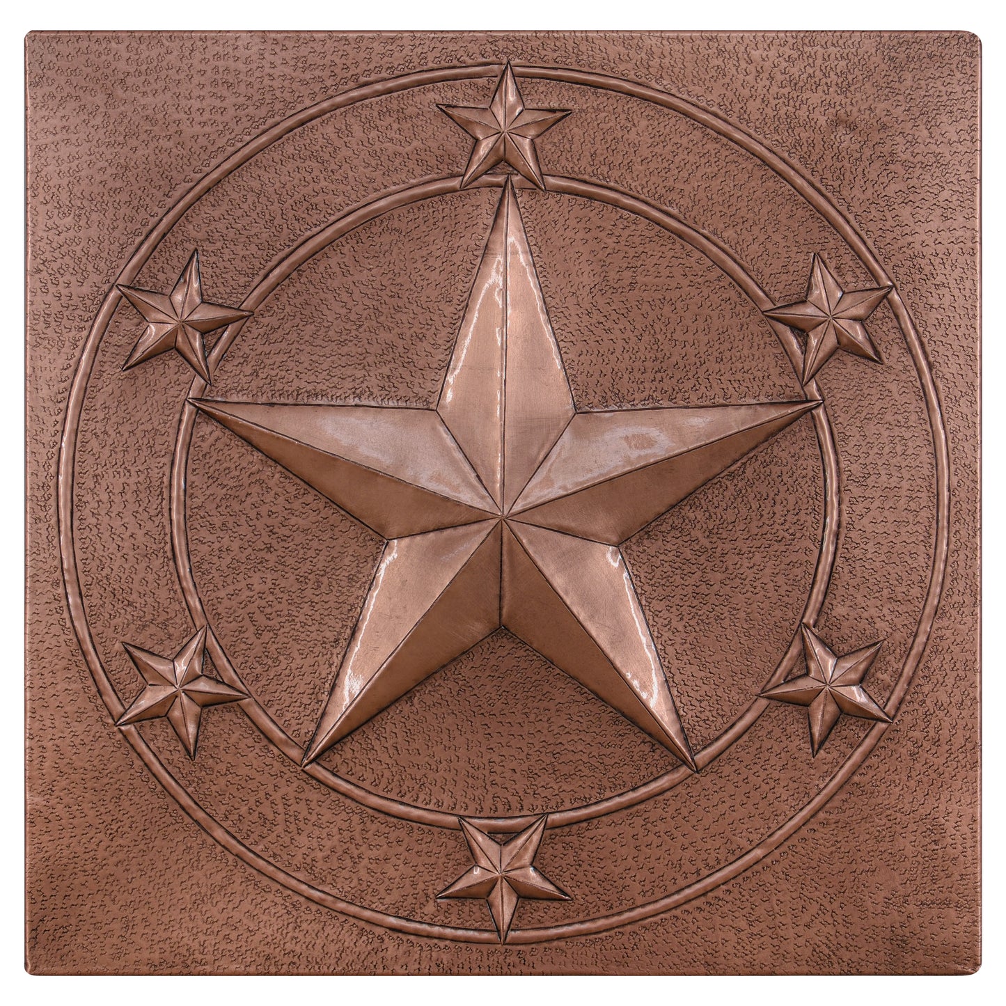 Texas Star Kitchen Backsplash Tile - 28"x28" Copper