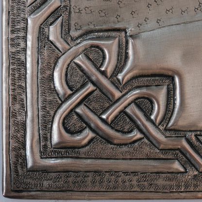 Ranch-Style Kitchen Backsplash Tile - Copper Horses - Gray - Natuross