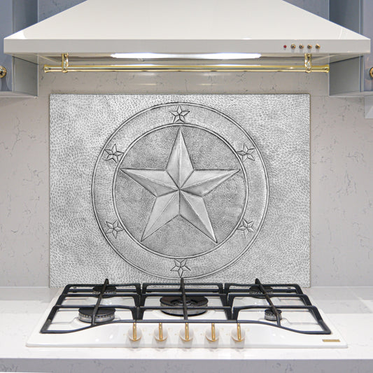 Western Kitchen Backsplash Tile - Copper Lone Star - Gray - Natuross