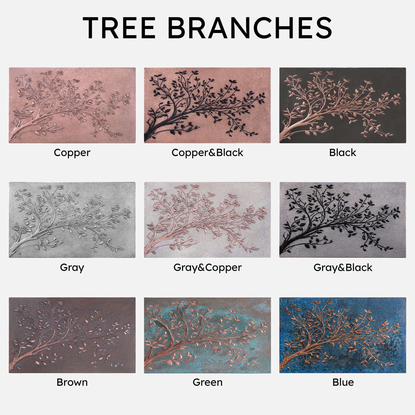 Natuross | color chart of tree branches