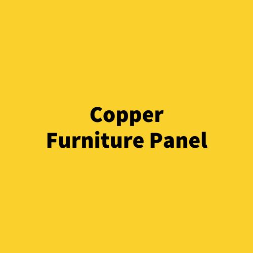 Copper Furniture Panel – Hand-Hammered Embossed Metal Inlay – Custom Accent for Cabinets, Tables & Headboards