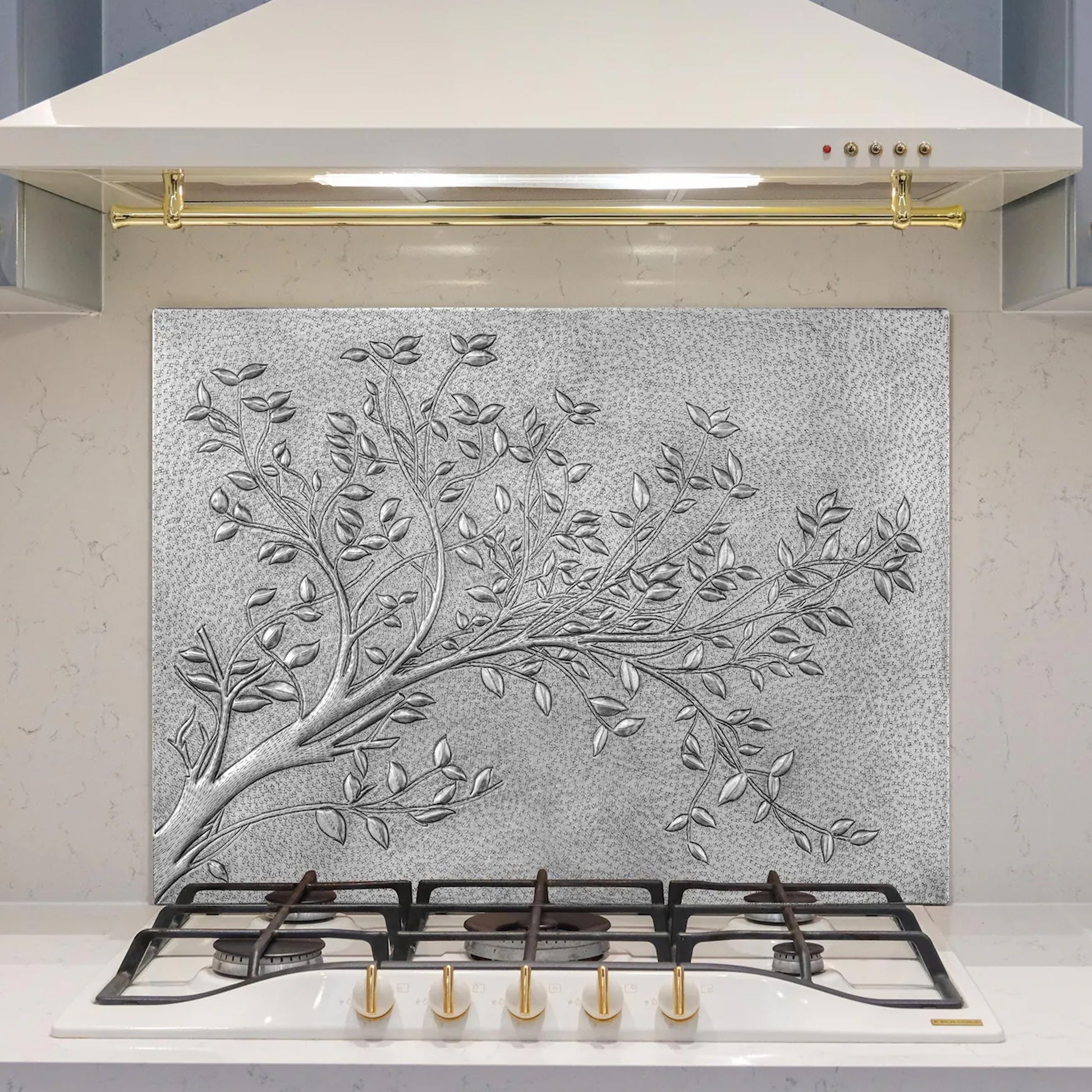Kitchen Backsplash Tree Branches with Leaves - Natuross