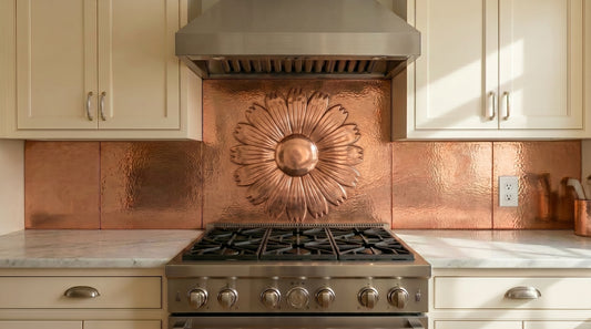 Blanket Flower Copper Panel