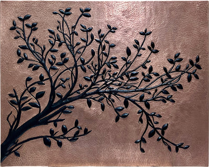 Custom Copper Kitchen Backsplash – Handmade to Your Size & Design