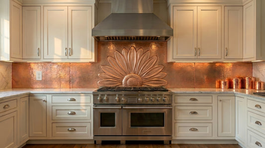 Aster Copper Backsplash