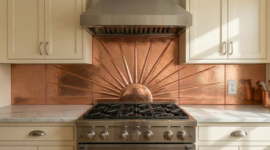 Copper Range Wall Backsplash