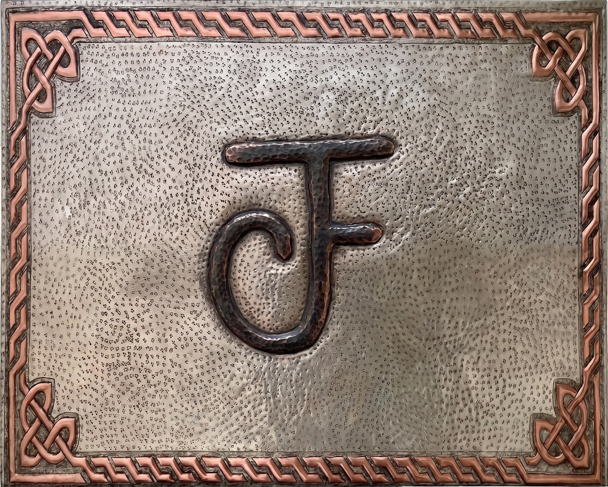 Custom Family Brand Copper Sign
