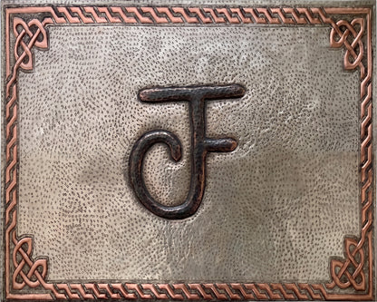 Custom Family Brand Copper Sign