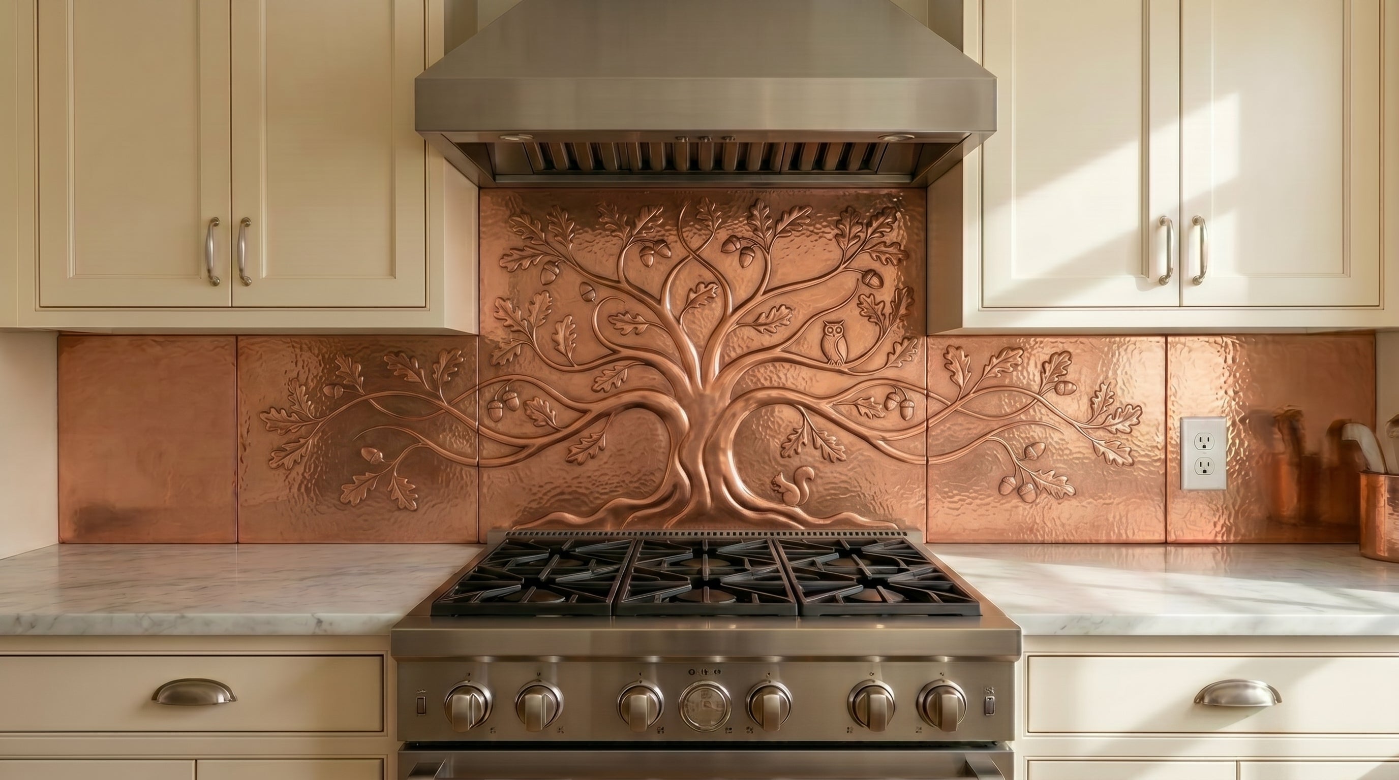 Custom Copper Kitchen Backsplash | Any Design, , Any Size – Natuross