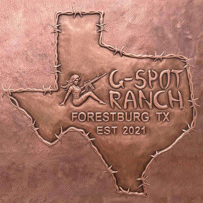Copper Stove Backsplash