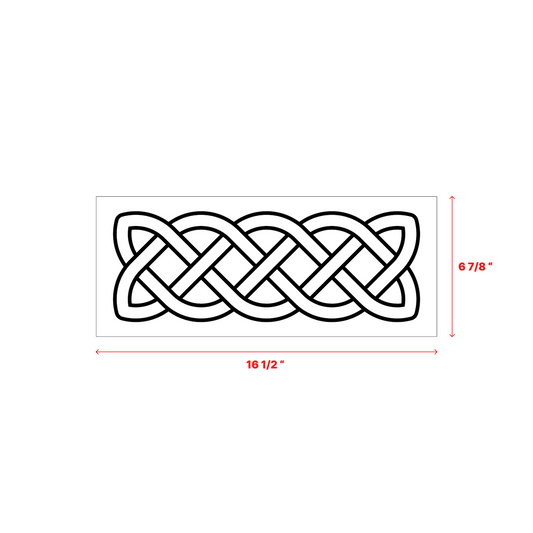 Range Hood Apron Cover (3 Copper Panels)