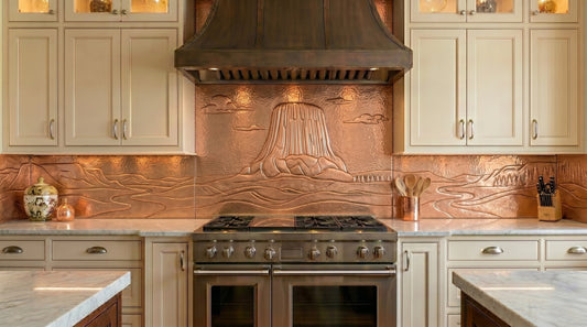 Devils Tower Copper Panel