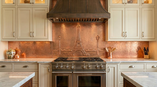 Eiffel Tower Copper Panel
