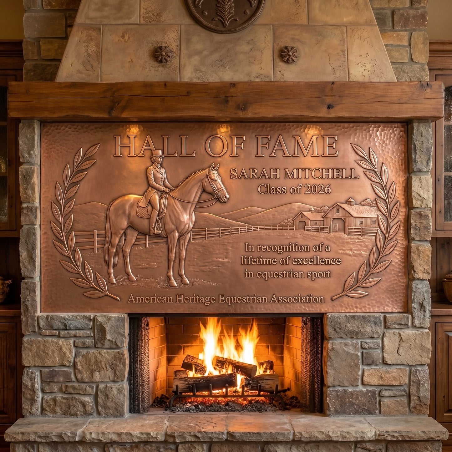 Horse Copper Wall Art — Portraits, Plaques & Signs