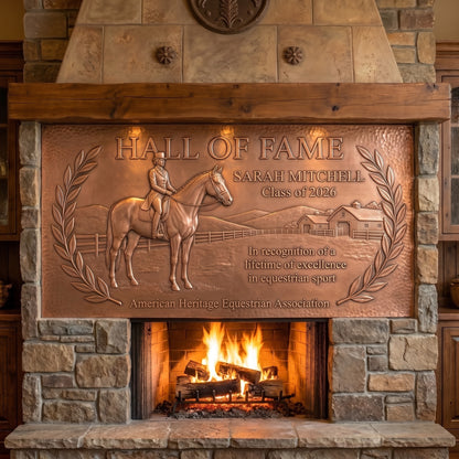 Horse Copper Wall Art — Portraits, Plaques & Signs