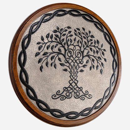 Celtic Tree of Life Round Wall Art