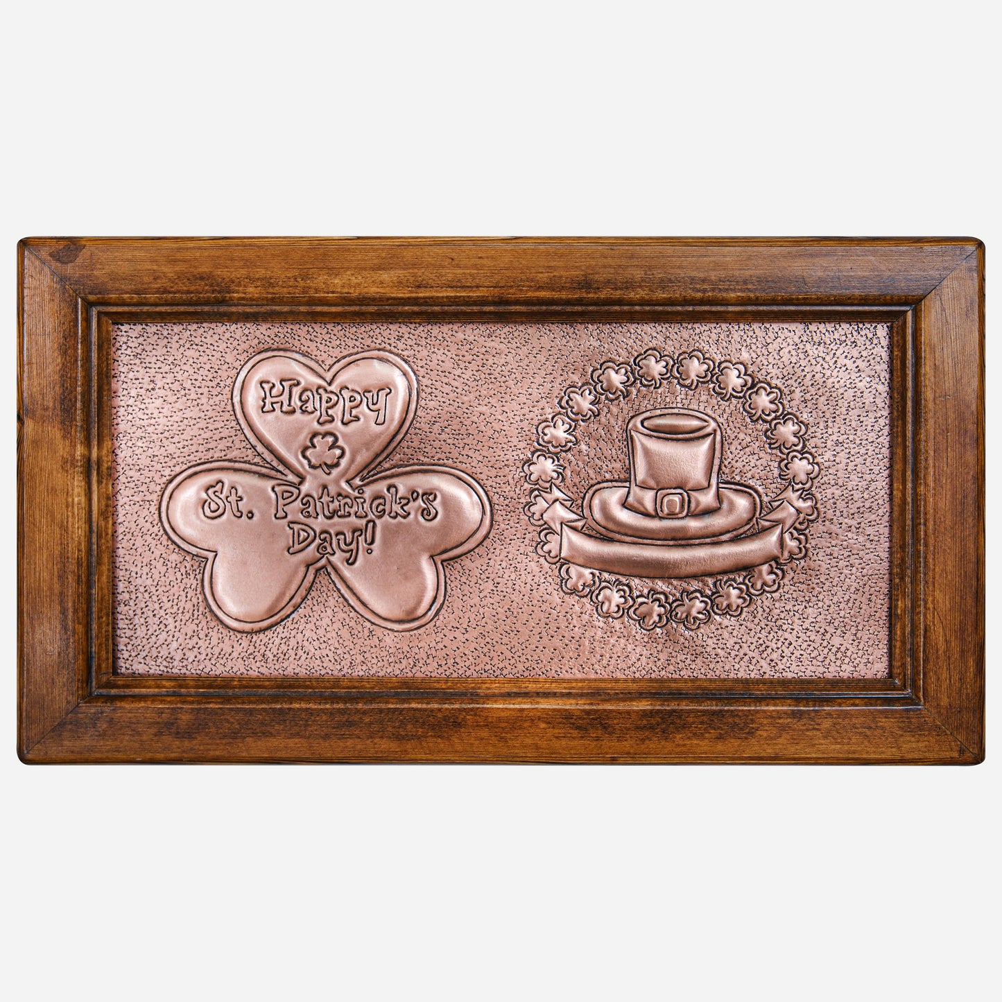 St. Patrick's Day Gift Framed Copper Artwork