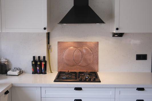 Eclipse Copper Kitchen Backsplash - Natuross