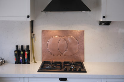 Eclipse Copper Kitchen Backsplash - Natuross