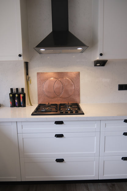 Eclipse Copper Kitchen Backsplash - Natuross
