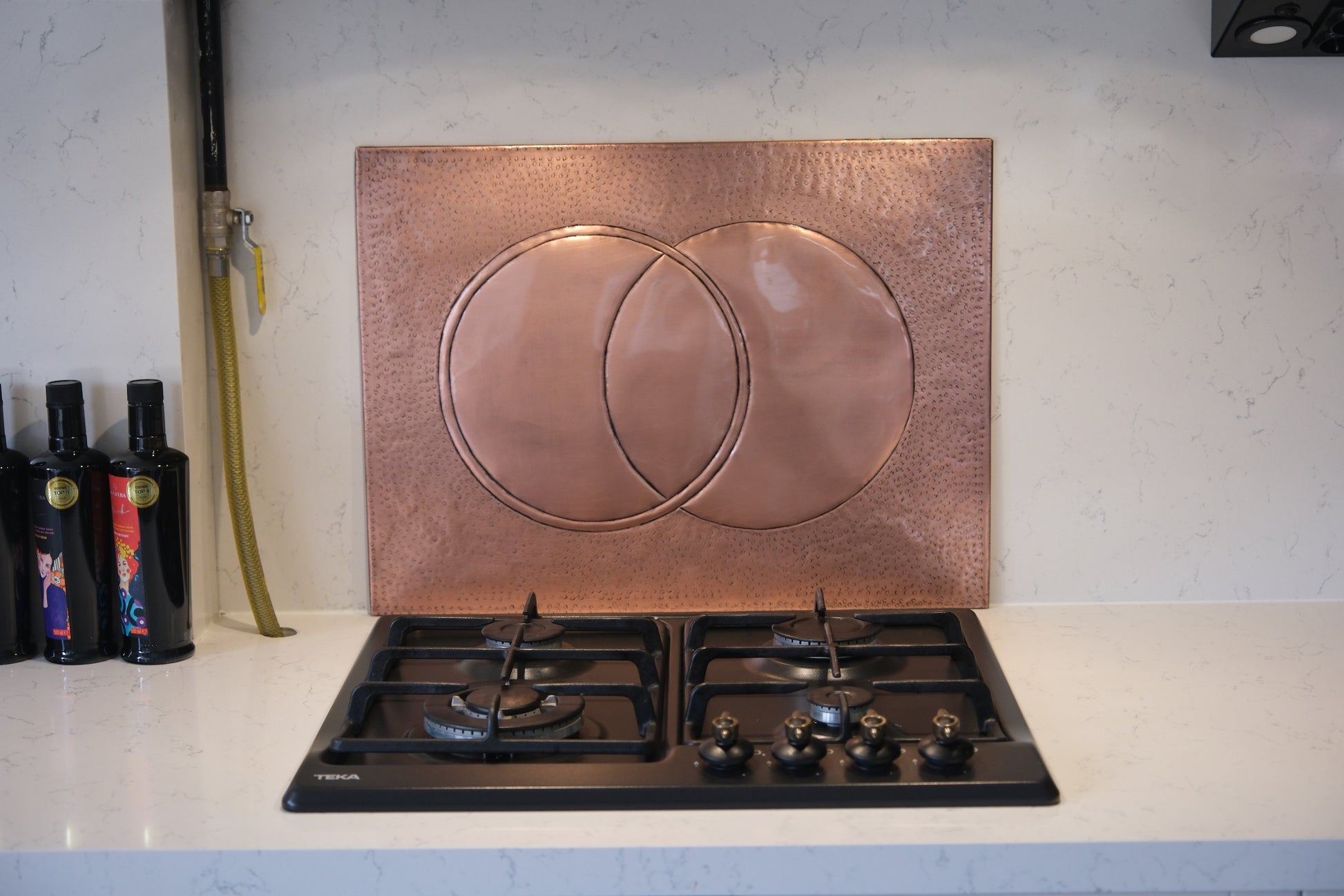 Eclipse Copper Kitchen Backsplash - Natuross